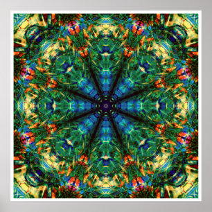 Kaleidoscope of Colours Poster