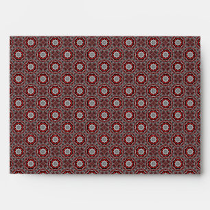 Kaleidoscope ornament envelope