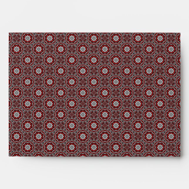 Kaleidoscope ornament envelope (Front)