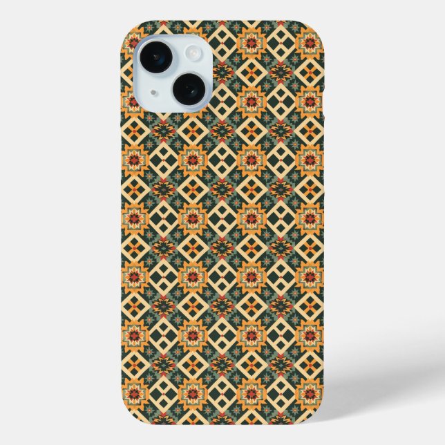 Kaleidoscope Pattern Case-Mate iPhone Case (Back)