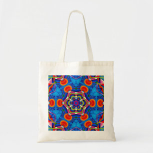 Kaléidoscope peinture à l’huile multicolore Tote Bag
