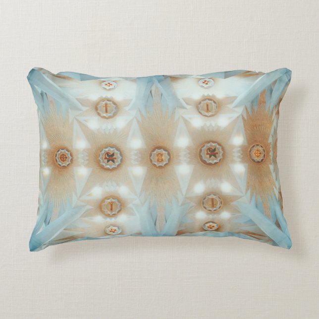 Kaleidoscope photography of ceiling decorative cushion (Front)