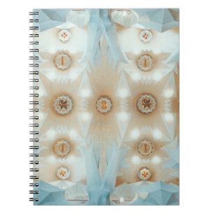 Kaleidoscope photography of ceiling notebook