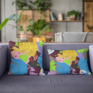 Kaleidoscope, pillow, throw, cushion