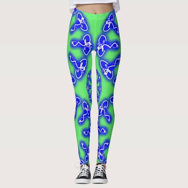 Kaleidoscope Prints Leggings (Front)