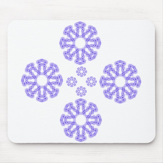 Kaleidoscope Prints Mouse Pad (Front)