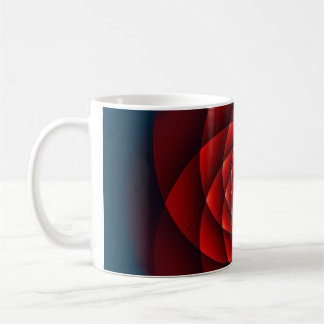 Kaleidoscope ROSE red + your idea Coffee Mug