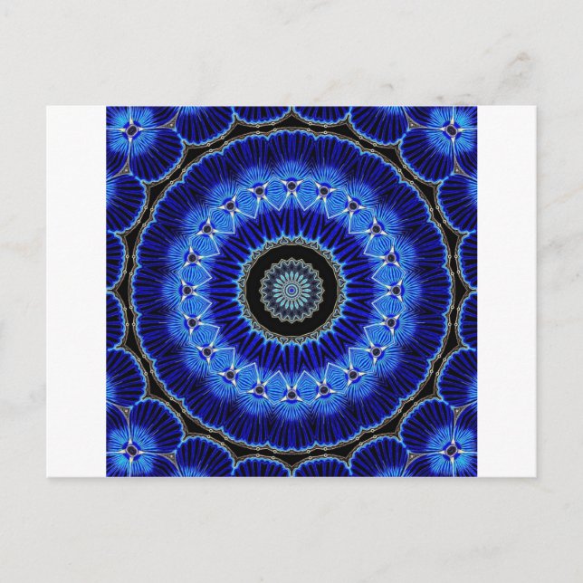 Kaleidoscope Seashell Postcard (Front)