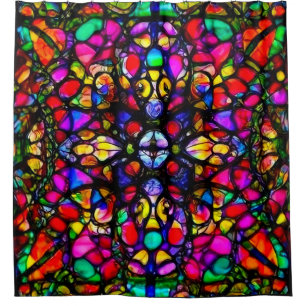 Kaleidoscope Shower Curtain