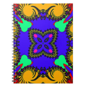 Kaleidoscope Spiral Notebook