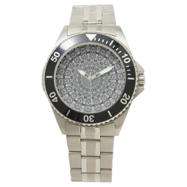 Kaleidoscope Star Grey Watch (Front)