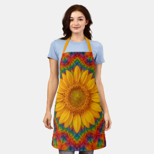 Kaleidoscope Sunflower  Apron