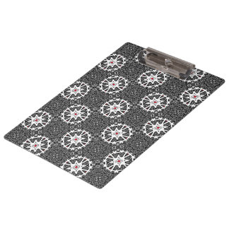 Kaleidoscope themed clipboards for your charts, wo