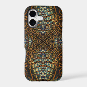 Kaleidoscope tiger fur pattern