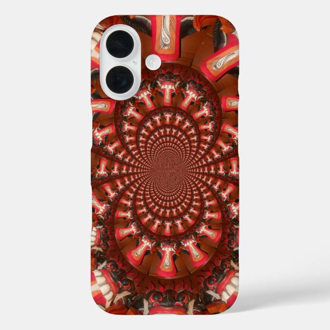 Kaleidoscope Tongue Art Print/Graphic Case-Mate iPhone Case (Back)