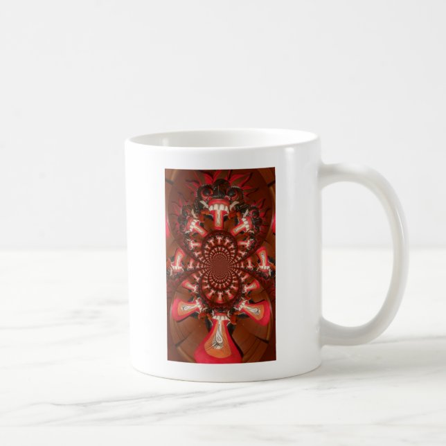 Kaleidoscope Tongue Art Print/Graphic Coffee Mug (Right)