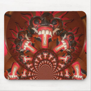 Kaleidoscope Tongue Art Print/Graphic Mouse Pad