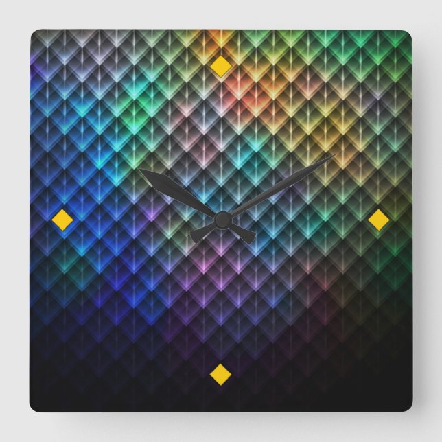 Kaleidoscope Wall Clock (Front)