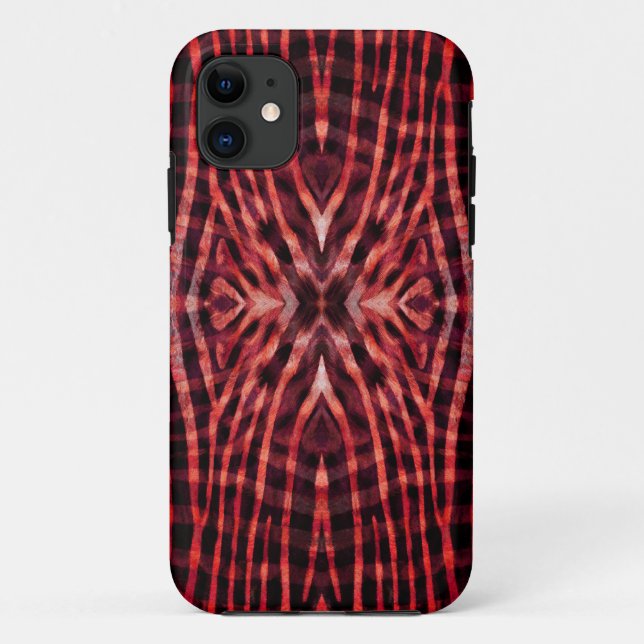 Kaleidoscope Zebra Skin Pattern Case-Mate iPhone Case (Back)