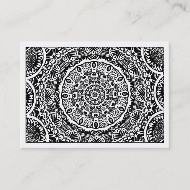 Kaleidoscopic 017 business card (Front)
