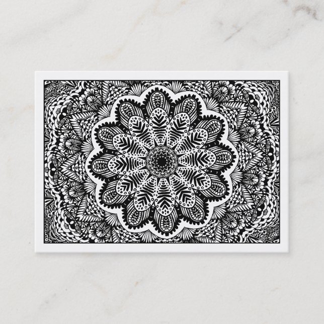 Kaleidoscopic 020 business card (Front)