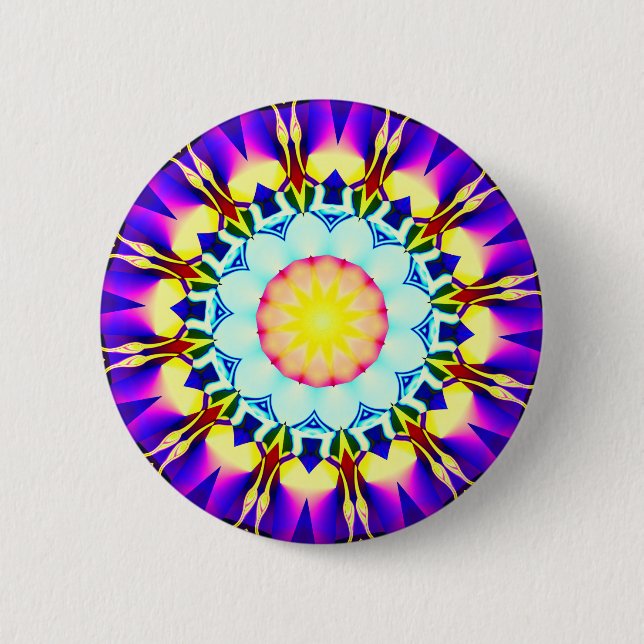 Kaleidoscopic 070714(1) 6 cm round badge (Front)