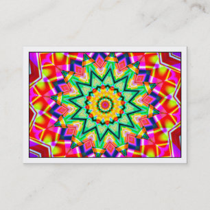 Kaleidoscopic 10 business card
