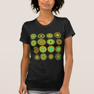 Kaleidoscopic 110714 - 16 Mandalas T-Shirt
