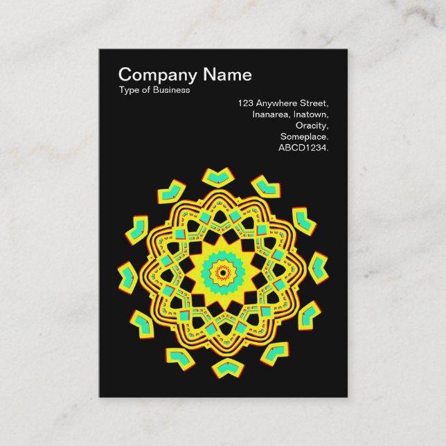 Kaleidoscopic 110714(2) business card (Front)