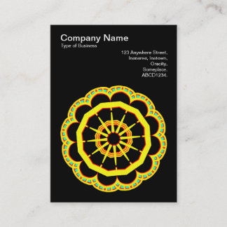 Kaleidoscopic 110714(8) business card