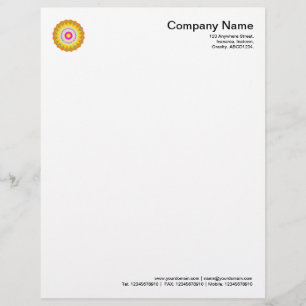 Kaleidoscopic 260614(2) letterhead design