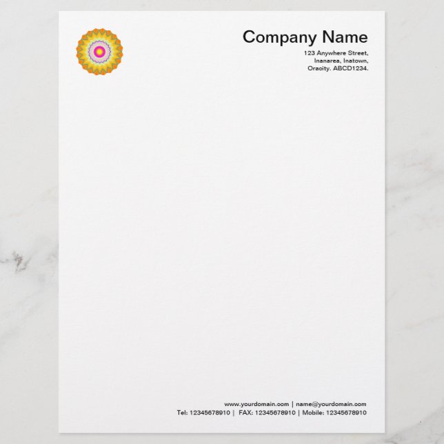 Kaleidoscopic 260614(2) letterhead design (Front)