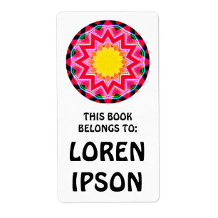 Kaleidoscopic - Book Plate