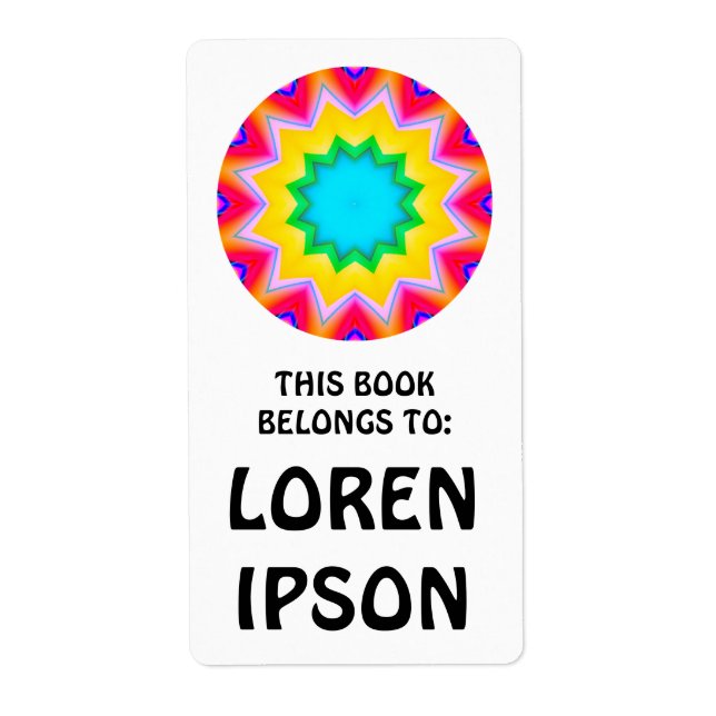 Kaleidoscopic - Book Plate (Front)