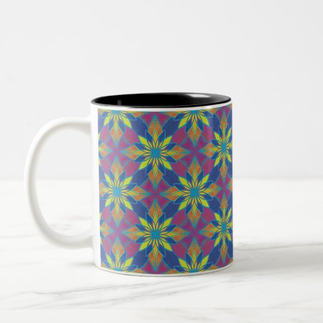 Kaleidoscopic Coffee Mug (Left)