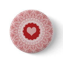 Kaleidoscopic Lacy Valentine pin
