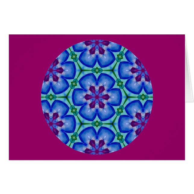 Kaleidoscopic Mandala Floral Design.2 (Front Horizontal)