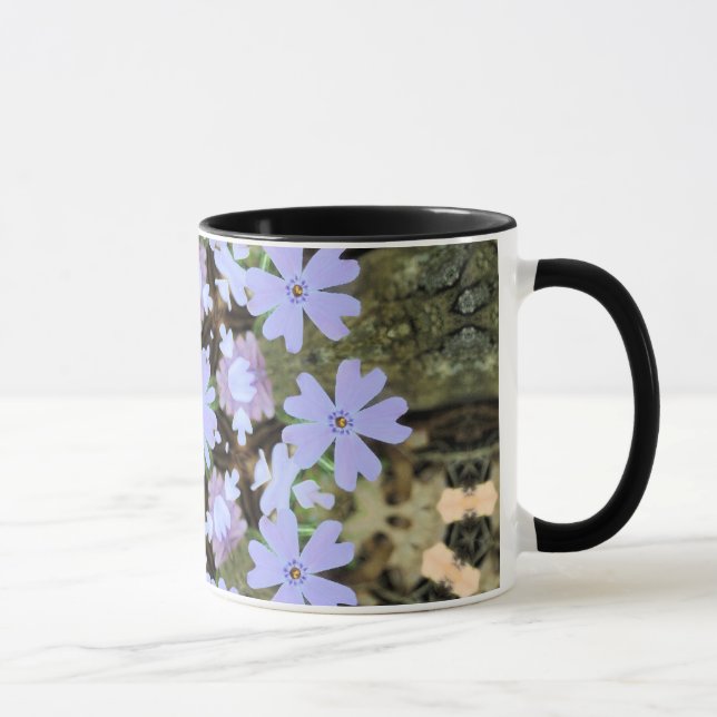 Kaleidoscopic Phlox Mug (Right)