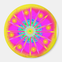 Kaleidoscopic Sun by Power Flower