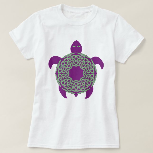 Kaleidoscopic Turtle.1 T-Shirt (Design Front)