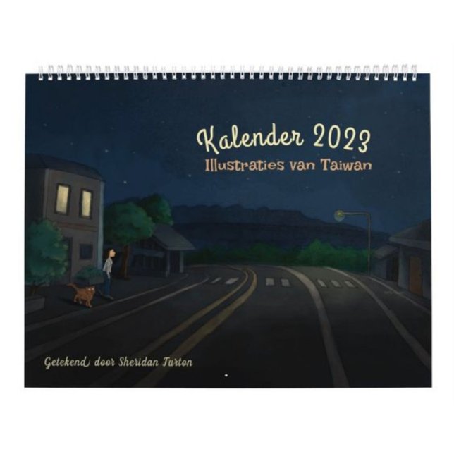 Kalendar 2023 Illustraties van Taiwan (Nederlands) Calendar (Creator Uploaded)