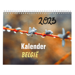 Kalender 2023 België / 2023 Belgium Calendar