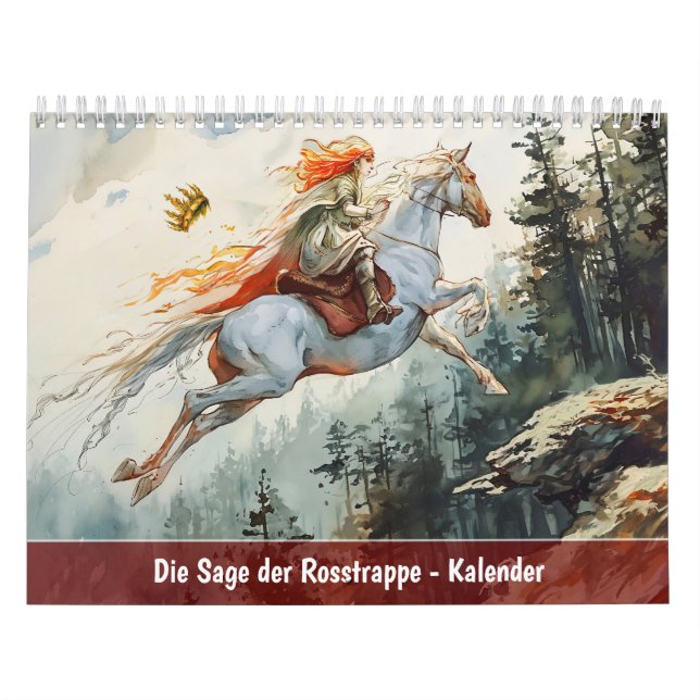 Kalender – Die Sage der Rosstrappe Calendar (Cover)