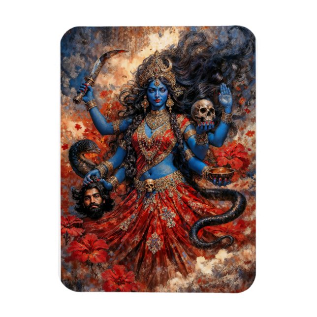 Kali Blessing Magnet (Vertical)