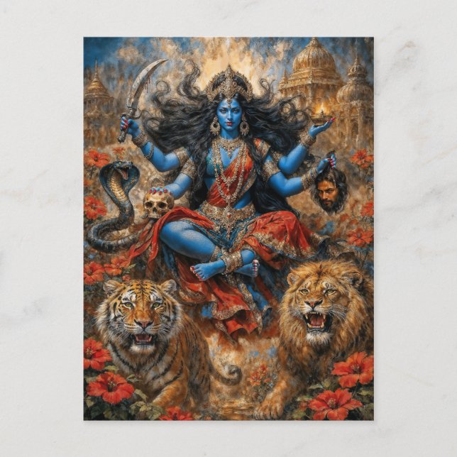 Kali Garden Postcard (Front)