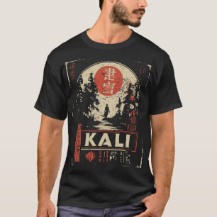Kali Goddess Poster – Japanese Ukiyo-e Style T-Shirt