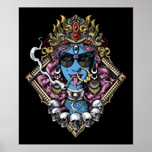 Kali Hinduism Goddess Poster