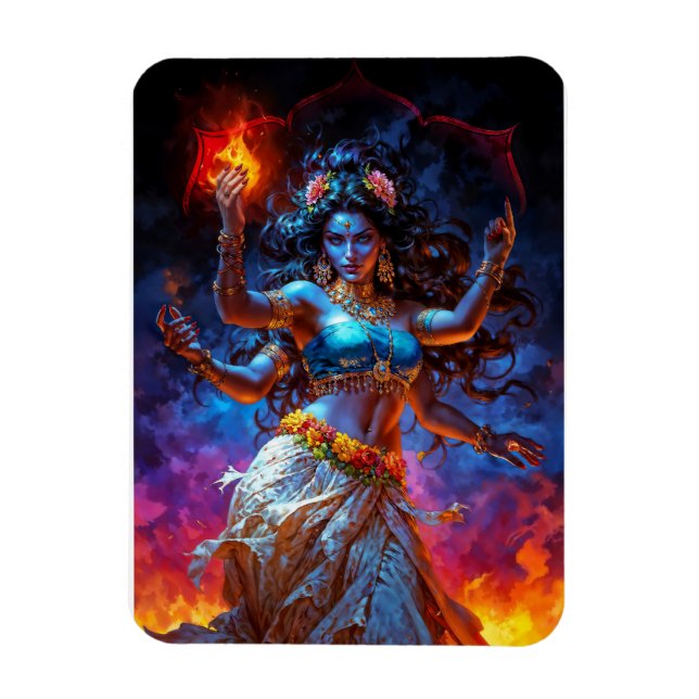 Kali in Dance Magnet (Vertical)