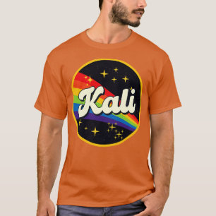 Kali Rainbow In Space Vintage Style T-Shirt