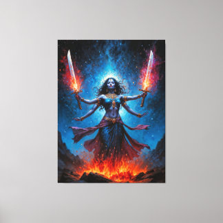 Kali Rising Canvas Print